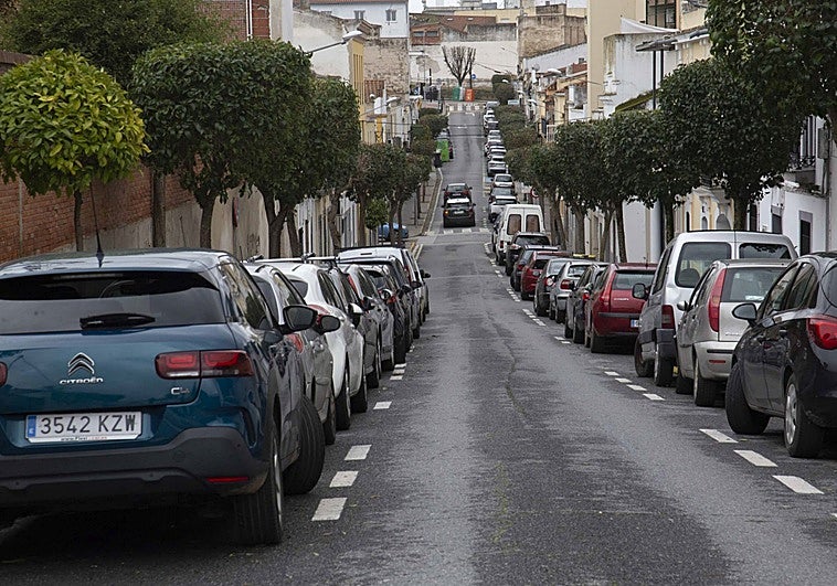 Las calles Calvario o Pizarro, entre las incluidas en la zona de bajas emisiones de Mérida